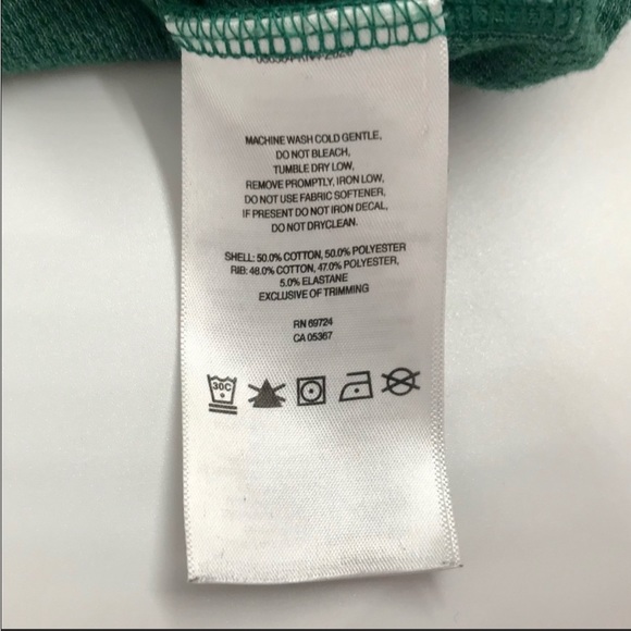 Mens Columbia Green Thermal Long Sleeve Shirt - Picture 5 of 5